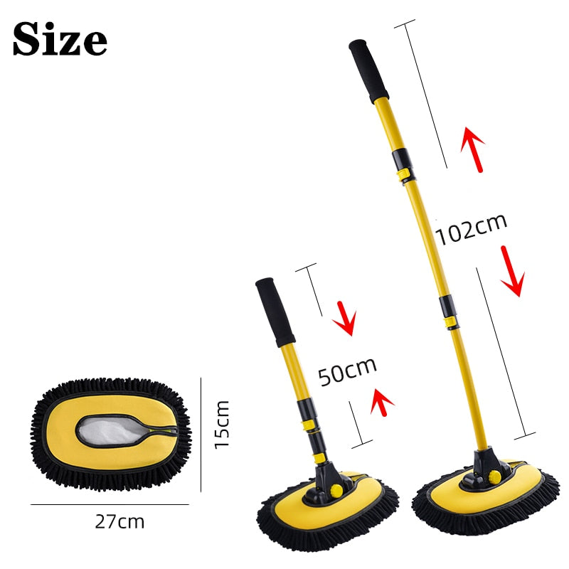 Maliben | Ultimate Cleaning Telescopic Car Cleaner Brush