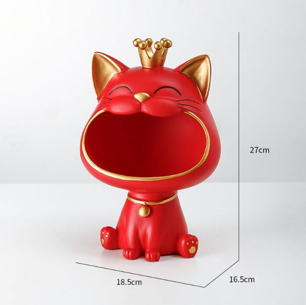 Maliben | Fortune Kitty Statue Home Storage Box