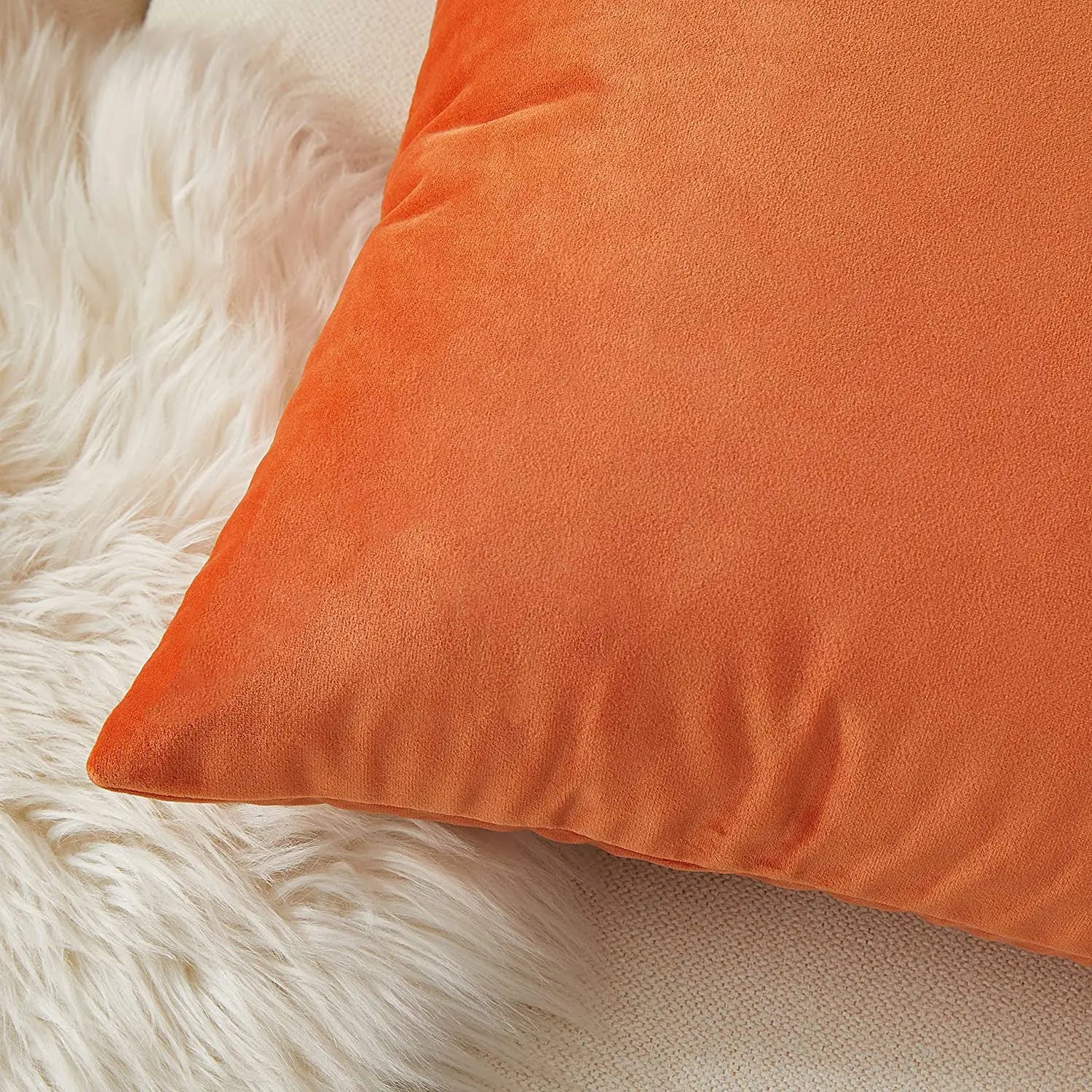 Maliben | Velvet Cushion In Cheerful CAndy Colors For Sofa and Bedroom
