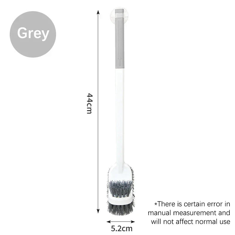 Maliben | Cleantwin Wc Brush | Double-Sided Toilet Brush With Long Handle | Deep Cleaning & Hygienic | Space-Saving Hangable