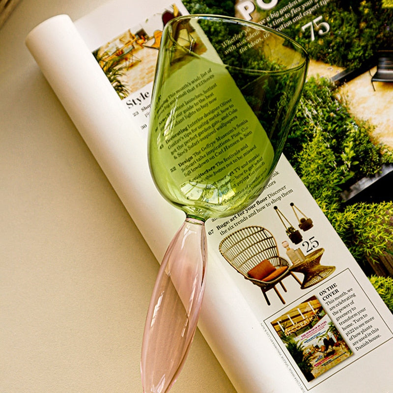 Maliben | Borosilicate 3-Color Glassware - Wine Glass