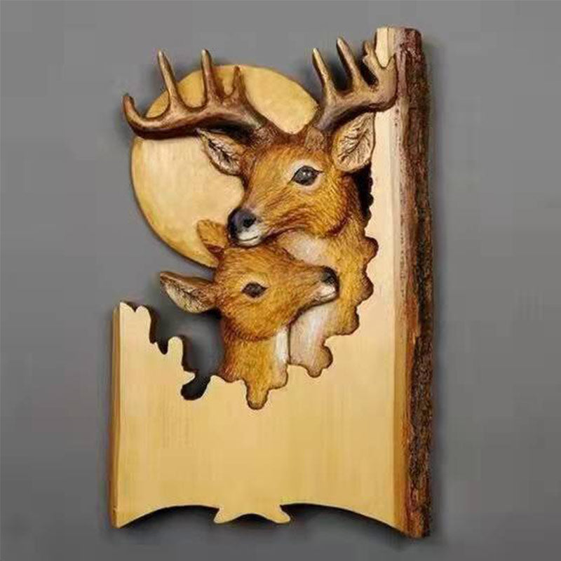 Maliben | Handcrafted Nature Embrace Animal Sculptures Decor