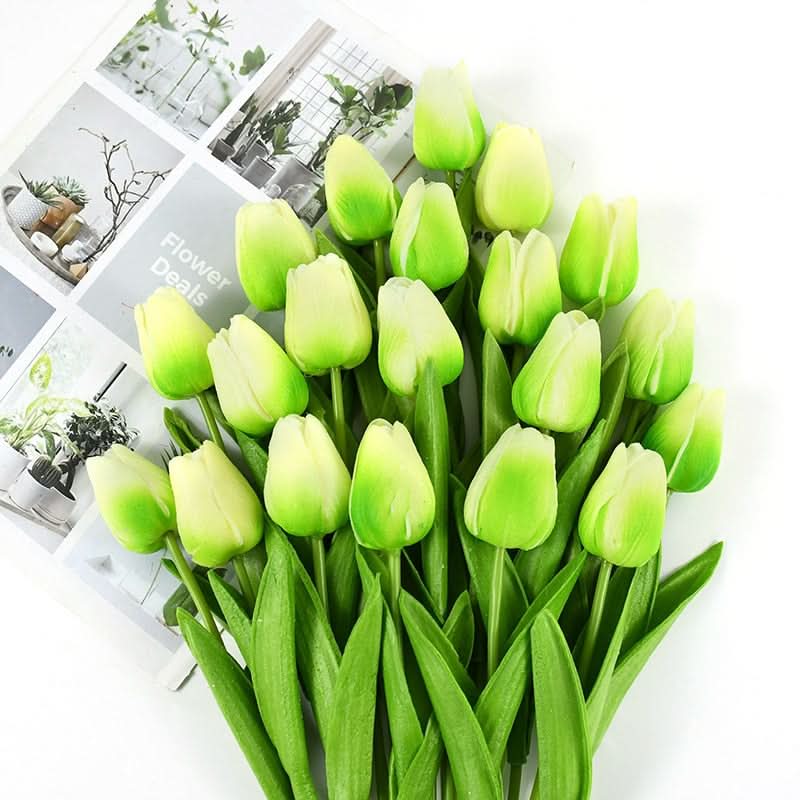 Maliben | Artificial Tulip Bouquet With Realistic Lifelike Flowers