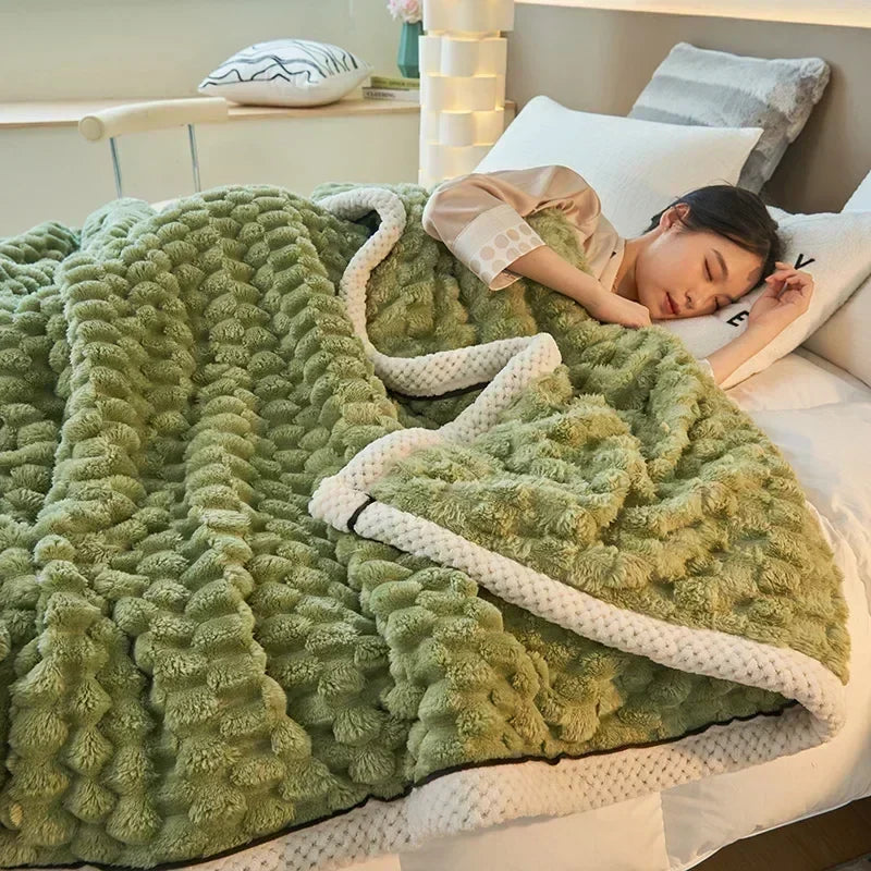 Maliben TurtleVelvet — Autumn Flannel Blanket