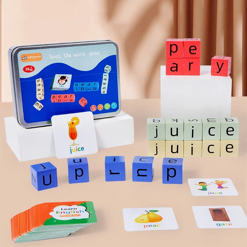 Maliben | Ecotoys Lettermatch Game | Stimulate Language Skills - Educational Toys For Children