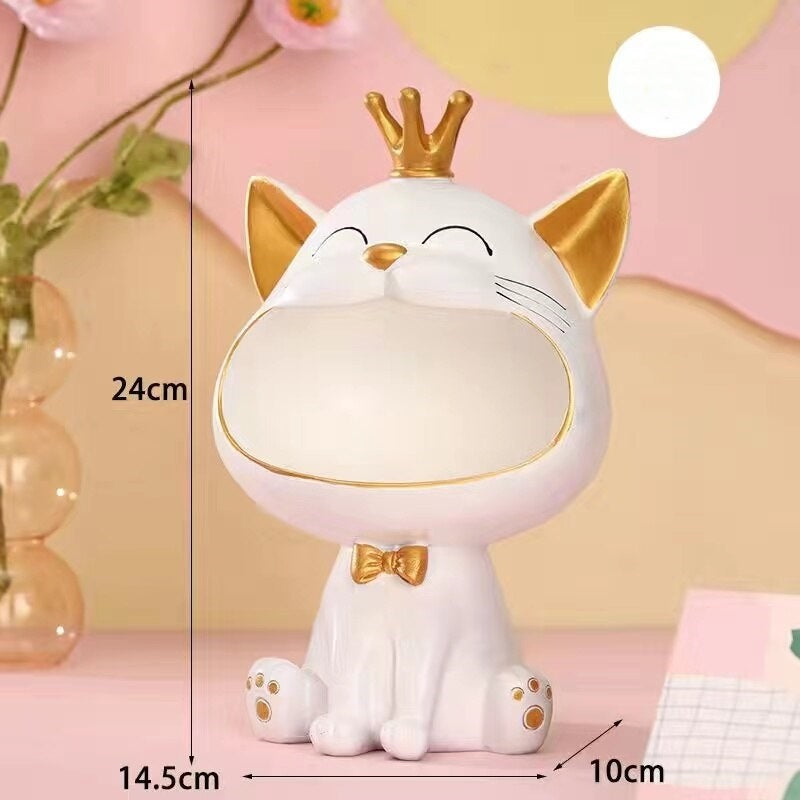 Maliben | Fortune Kitty Statue Home Storage Box