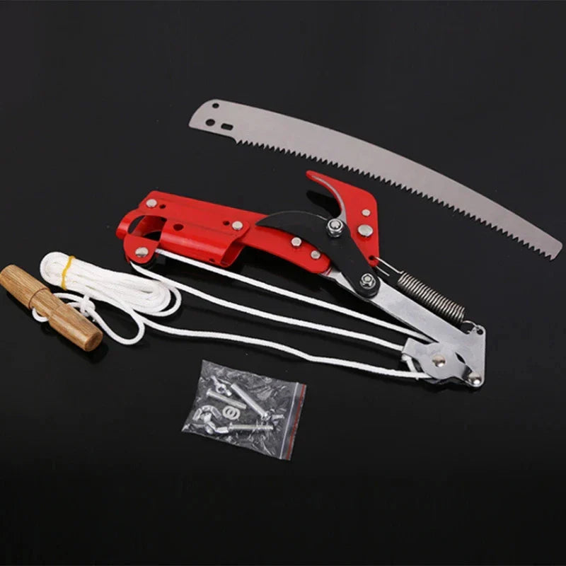 Maliben | Skycut Telescopic Tree Pruner | Telescopic Lopper With Rope Pull | Sk5 Steel Blade | For Fruit Trees & High Branches
