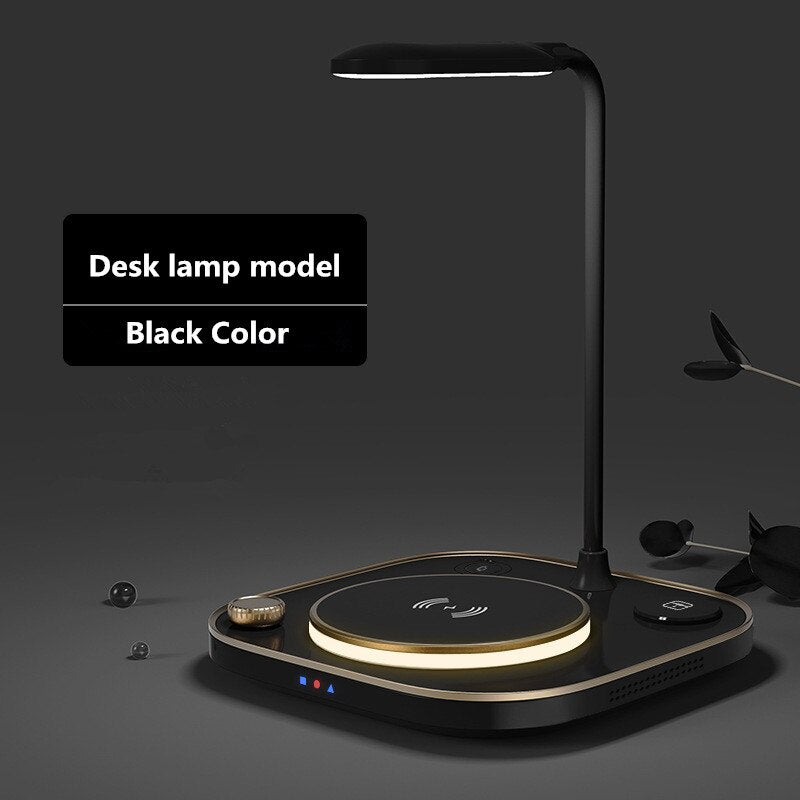 Maliben | Glow Wireless Charger Station Led Desk Lamp