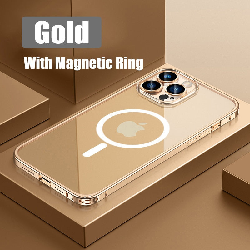 Maliben | Metal Bumper Aluminum Magnetic Phone Case