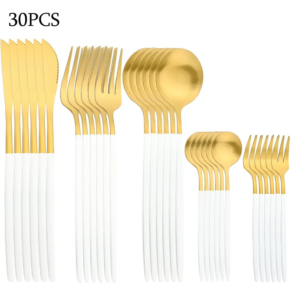 Maliben | RefinedTable | 30-piece cutlery set