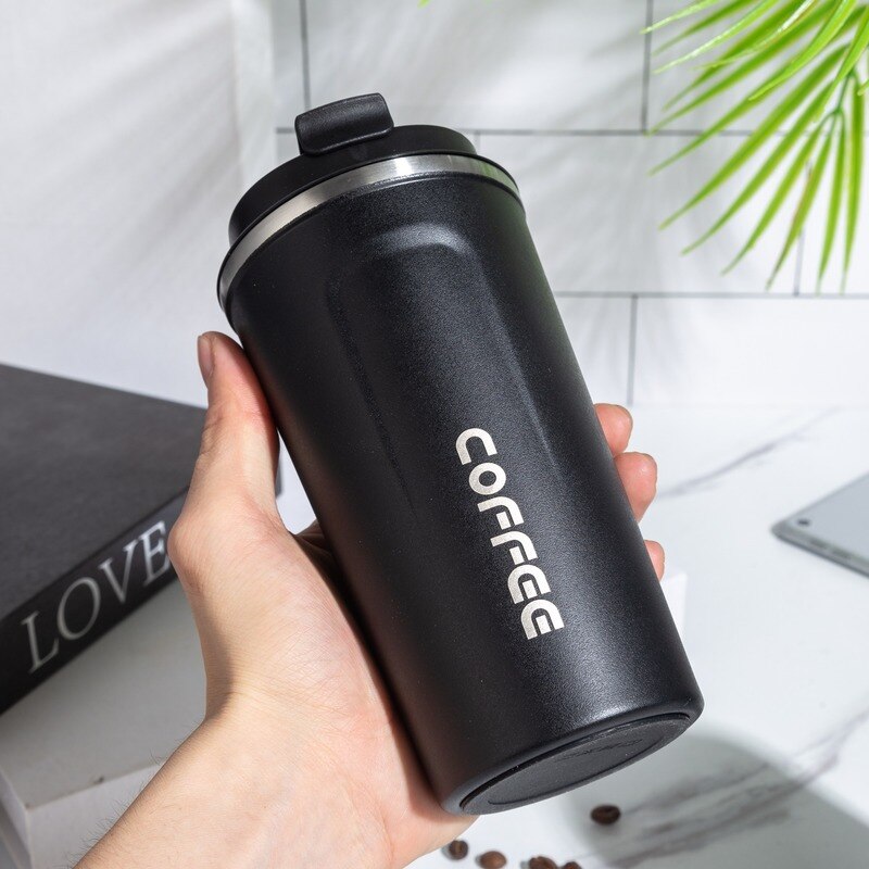Maliben Smart Thermos Coffee Mug — LED Temperature Display, 510 ml