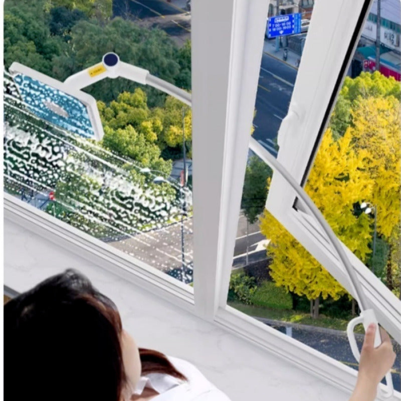 Maliben | Effortless Double-Sided Long Handle Window Cleaner Brush