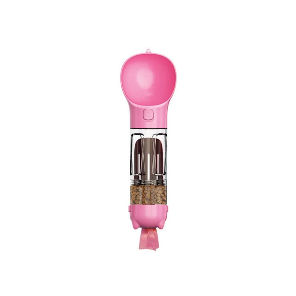 Maliben | Snackbuddy Pro – 2-in-1 Water & Food Bottle with Poop Bag Holder