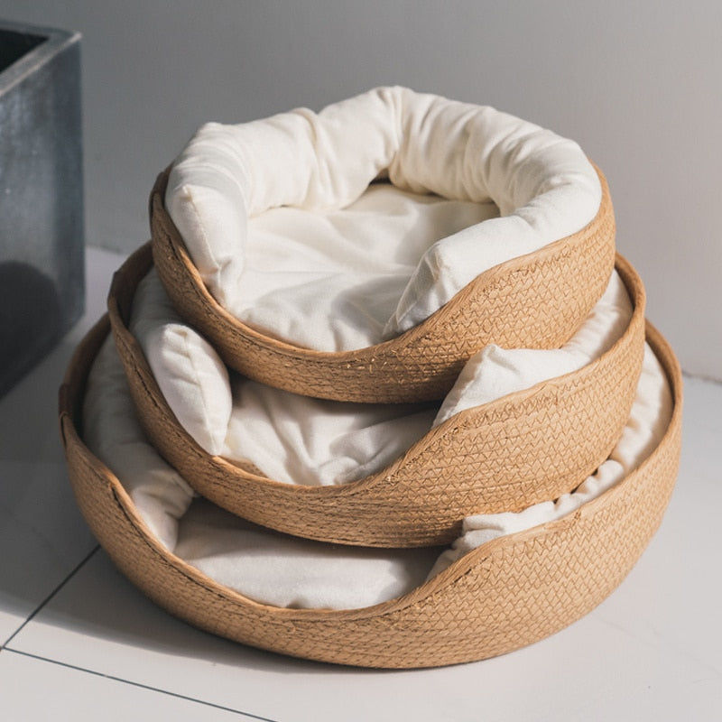 Maliben Bamboo Pet Bed — Breathable Bed for Dogs & Cats