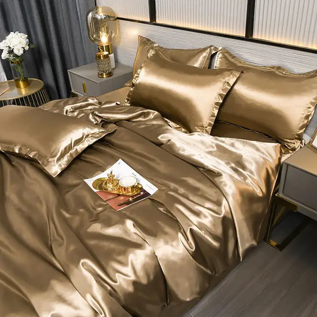 Maliben | Satinluxe Duvet Cover - Luxe Satin Duvet Cover For Your Bedroom
