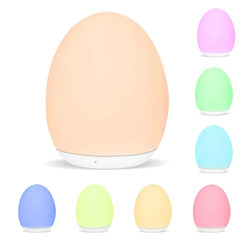 Maliben | Lumiboo Night Light | Rgb & Warm White | Touch Control | 100h Battery | 12 × 10 Cm | Baby & Children's Room