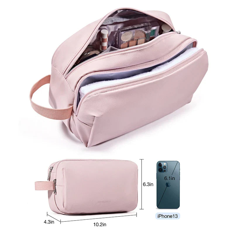 Maliben | Kosmetixo Waterproof Cosmetic Bag For Women & Men | Lightweight Toiletry Bag In S/M/L | Travel Accessories For Toiletries & Make-Up | Unisex Travel Organizer