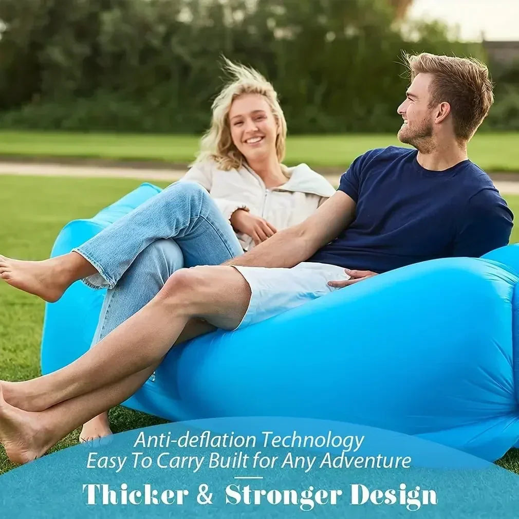 Maliben | Airrelax Air Sofa | Ergonomic & Comfortable | Inflatable Without Pump | For Indoor & Outdoor