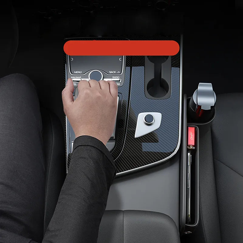 Maliben | Universal Leather Seat Gap Cup Holder Car Organizer