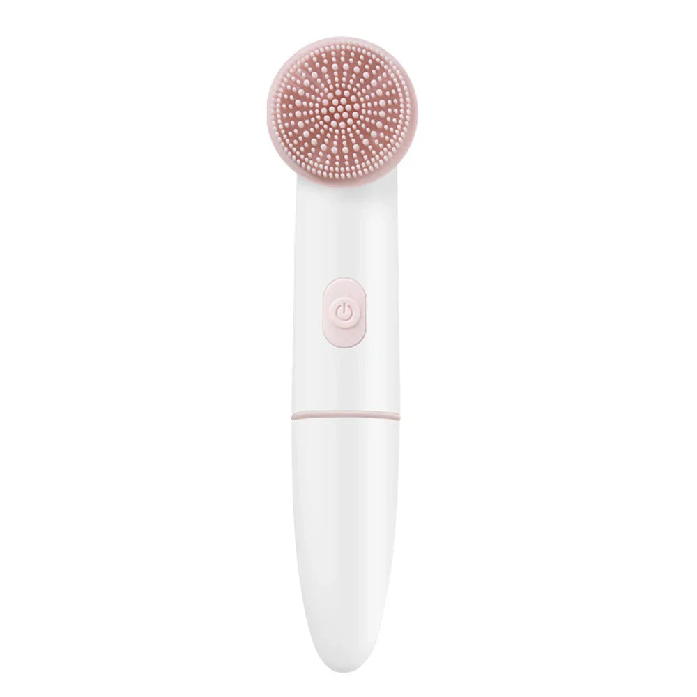 Maliben | SkInvora 2-in-1 Facial Cleansing Device Silicone | Deep Cleansing & Massage | Waterproof & Skin-Friendly | 15.8 × 4.7 × 2.7 Cm