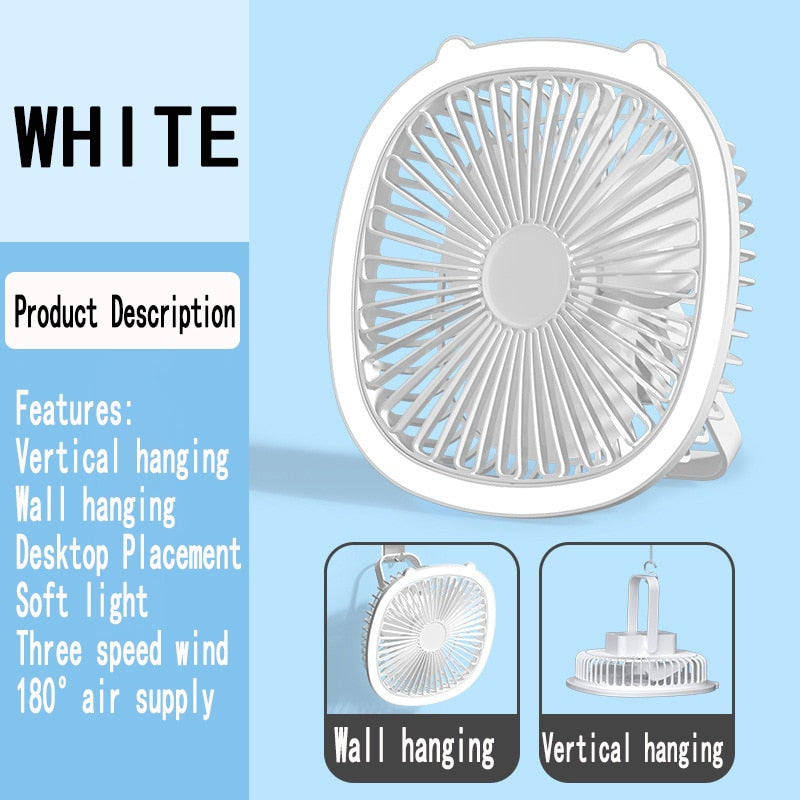 Maliben | Compact Easy Mini Night Lamp Usb Air Cooler