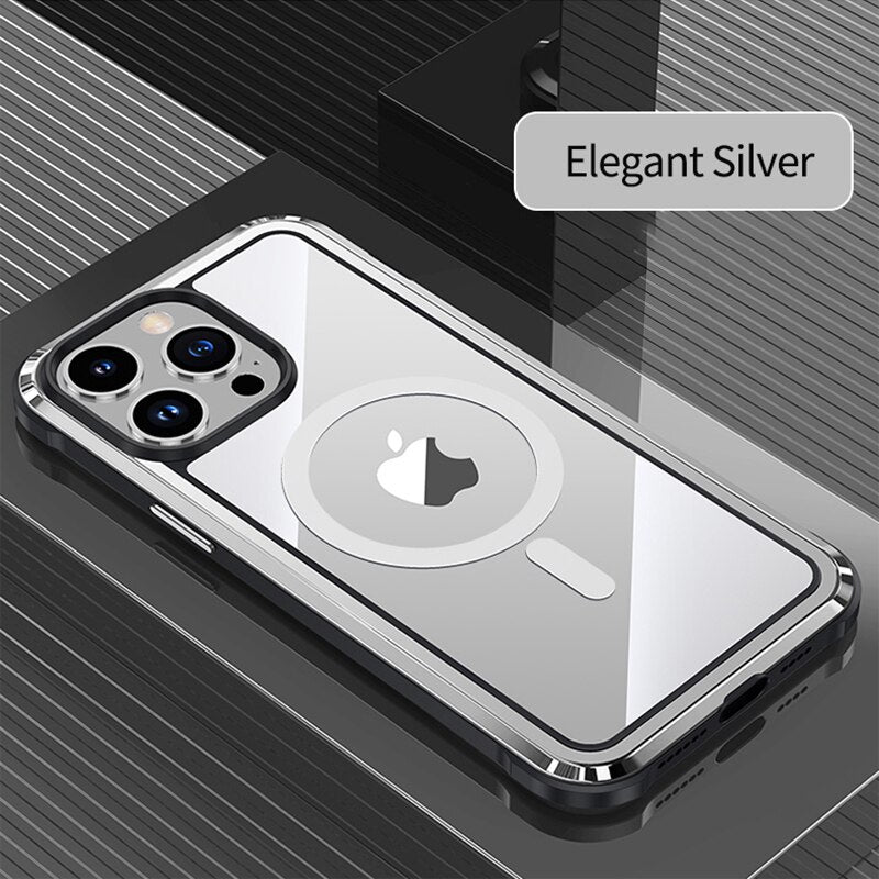 Maliben | Magic Armor Magnetic Charging Iphone Case