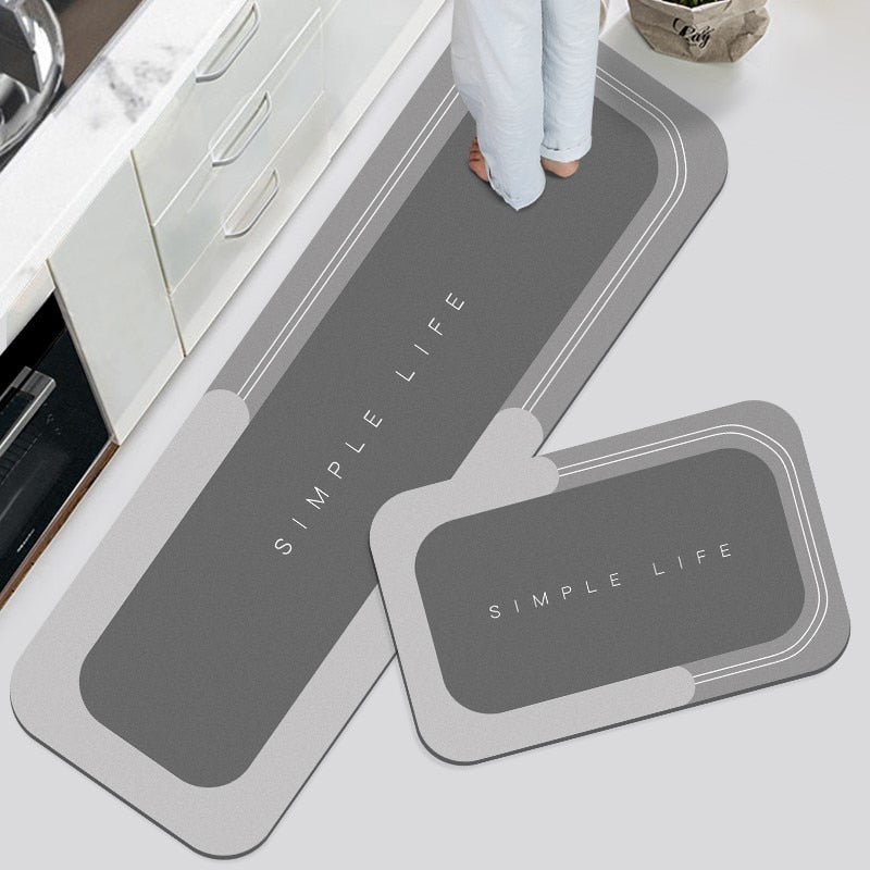 Maliben | Modern Water Absorbent Anti-Slip Area Rugs