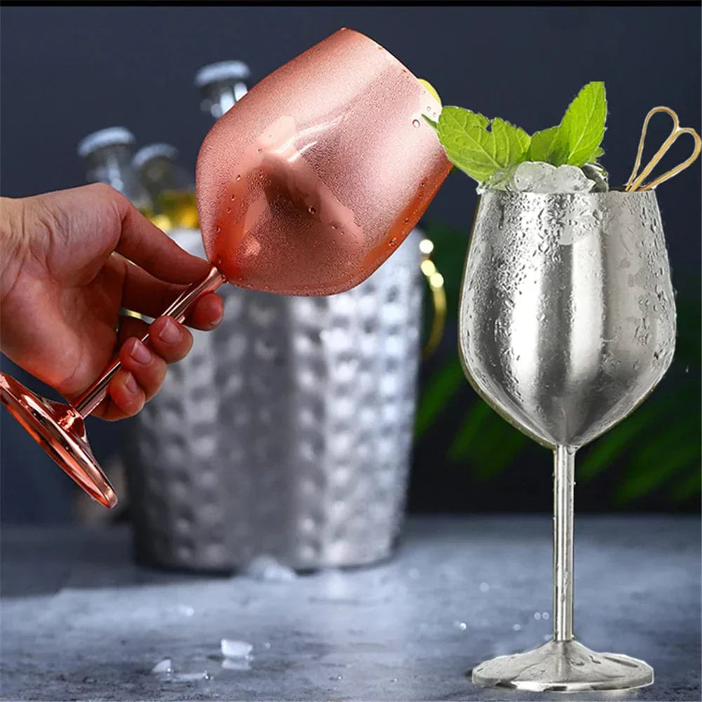 Maliben | Stainless Steel Wine Goblet