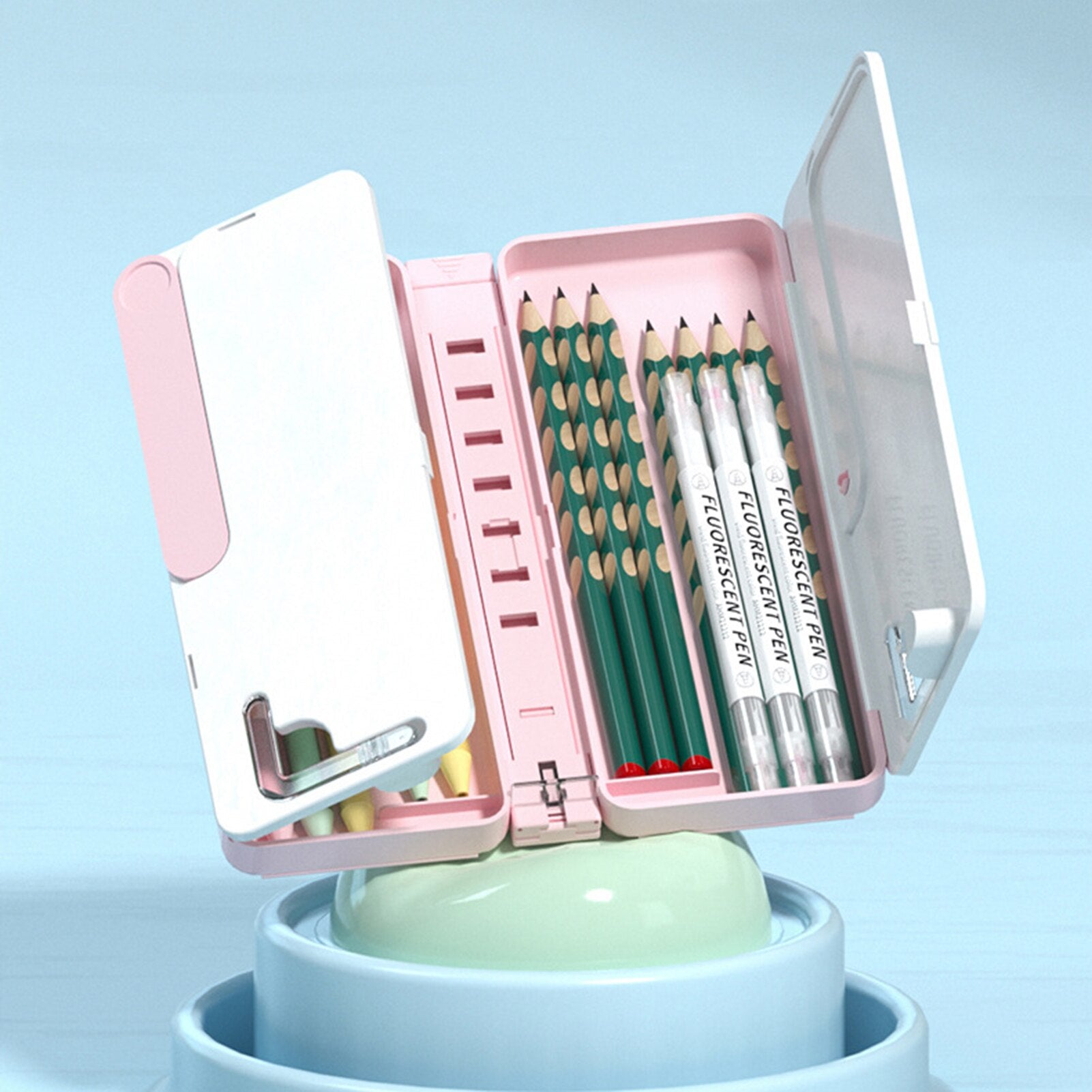 Maliben | Multifunctional Foldable Book Holder Stationery Box