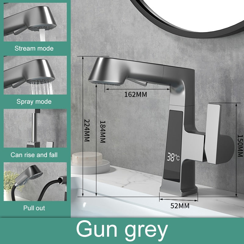 Maliben | Elegant Temperature Display Smart Faucet