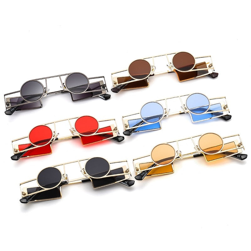 Maliben | Elite Round Metal Frame Sunglasses
