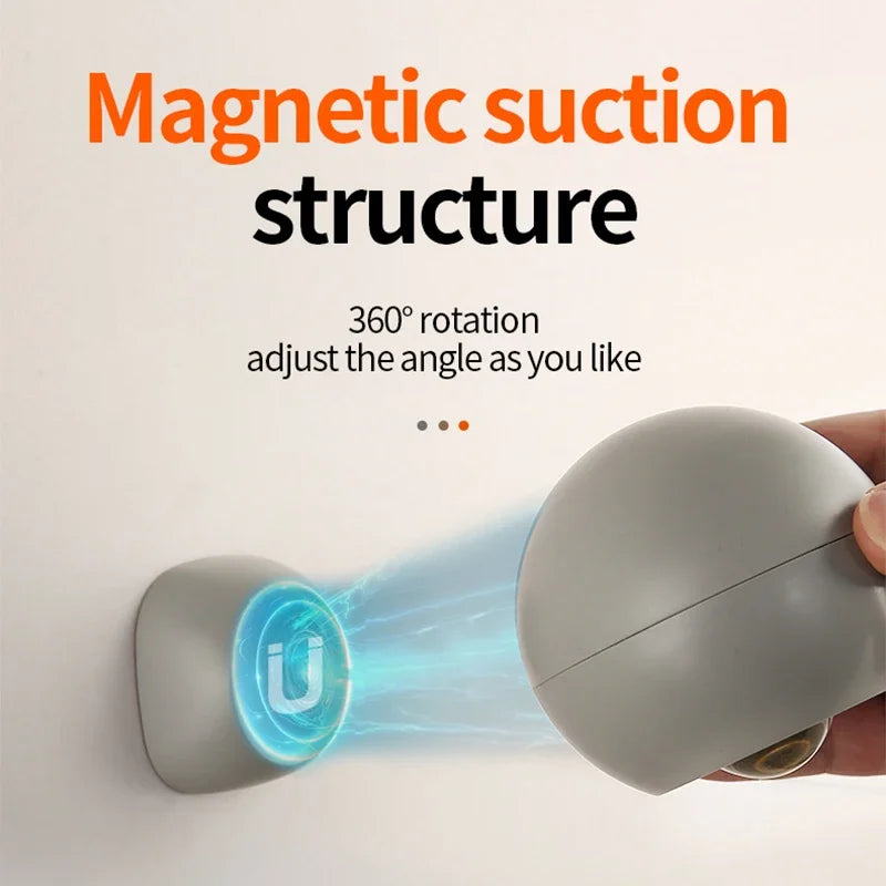 Maliben | Rotating Mini Magnetic Rechargeable Wall Lamp