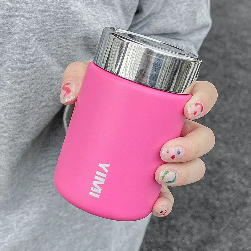 Maliben | 230ml Mini 316 Stainless Steel Portable Thermos - Pocket Vacuum Bottle