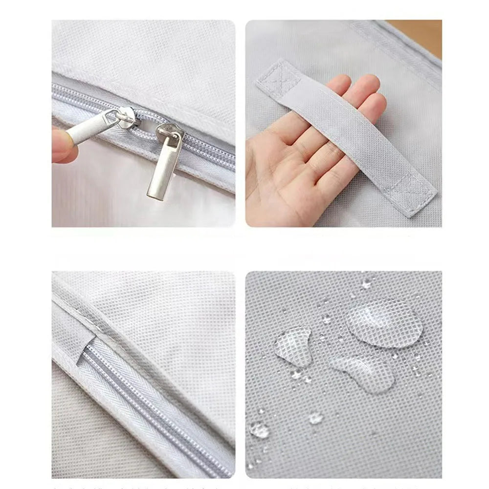 Maliben | Dress Storage Bag Foldable | For Blankets, Pillows & Clothes | Softstow Non-Woven Organizer