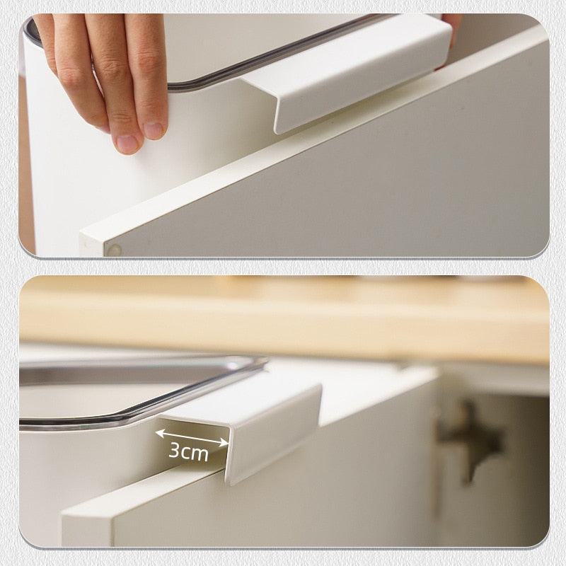 Maliben | Kitchen Hangable Clean Corner Trash Can