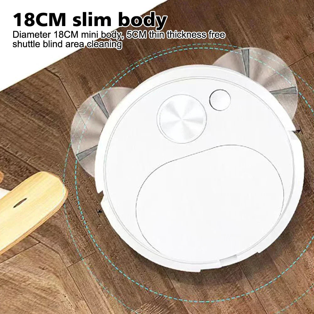 Maliben | Cleanyo Promotion Smart Vacuum Robot 3-In-1 | 4000pa Power | Mopping, Vacuuming & Sweeping | For Carpets, Tiles & Pet Hair
