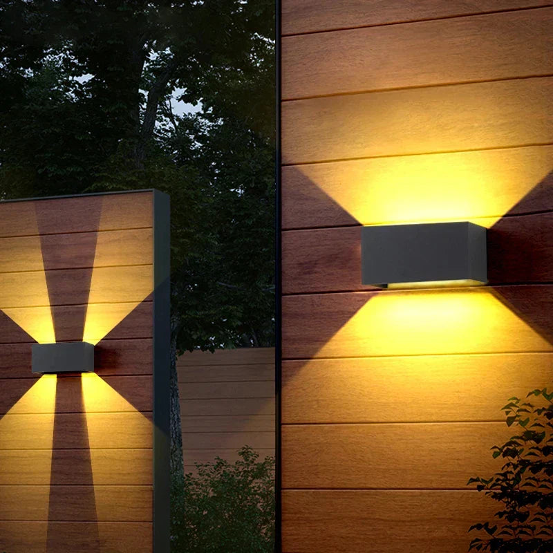 Maliben | Sensolux Led Wall Light | Led Outdoor Wall Light 24w | With Motion Sensor | Ip65 Waterproof | Adjustable Spotlight In Black/White