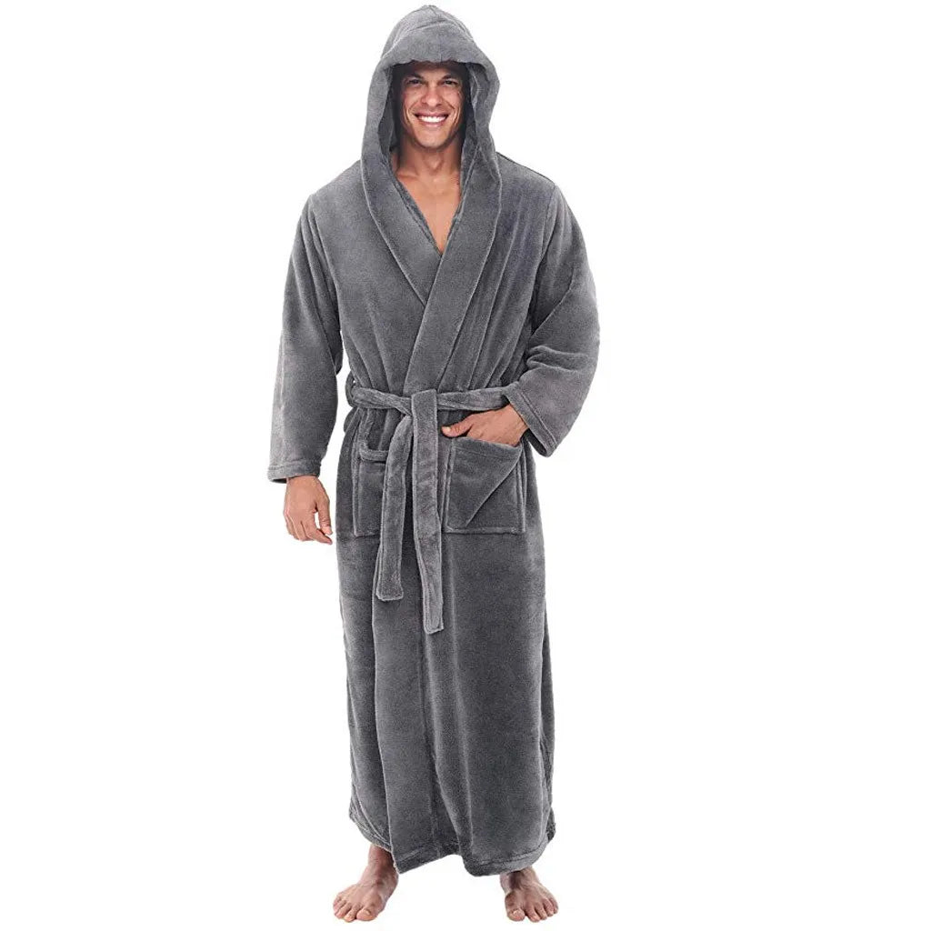 Maliben | HoodedChill – Cozy Bathrobe for Men