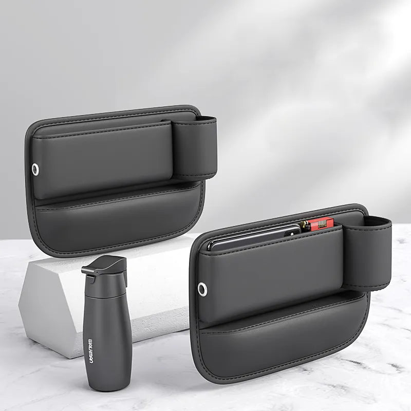 Maliben | Universal Leather Seat Gap Cup Holder Car Organizer