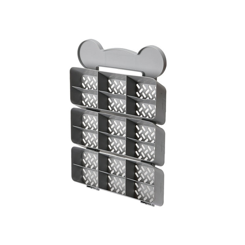 Maliben | Self-Adhesive Stackable Wall Cloth Organizer Shelf