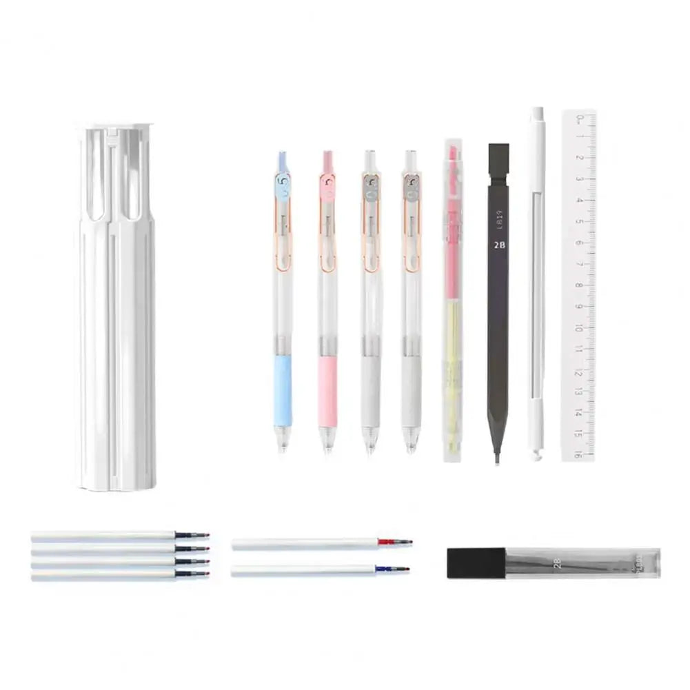 Maliben | One-Touch Hexagon Pen Organizer Case