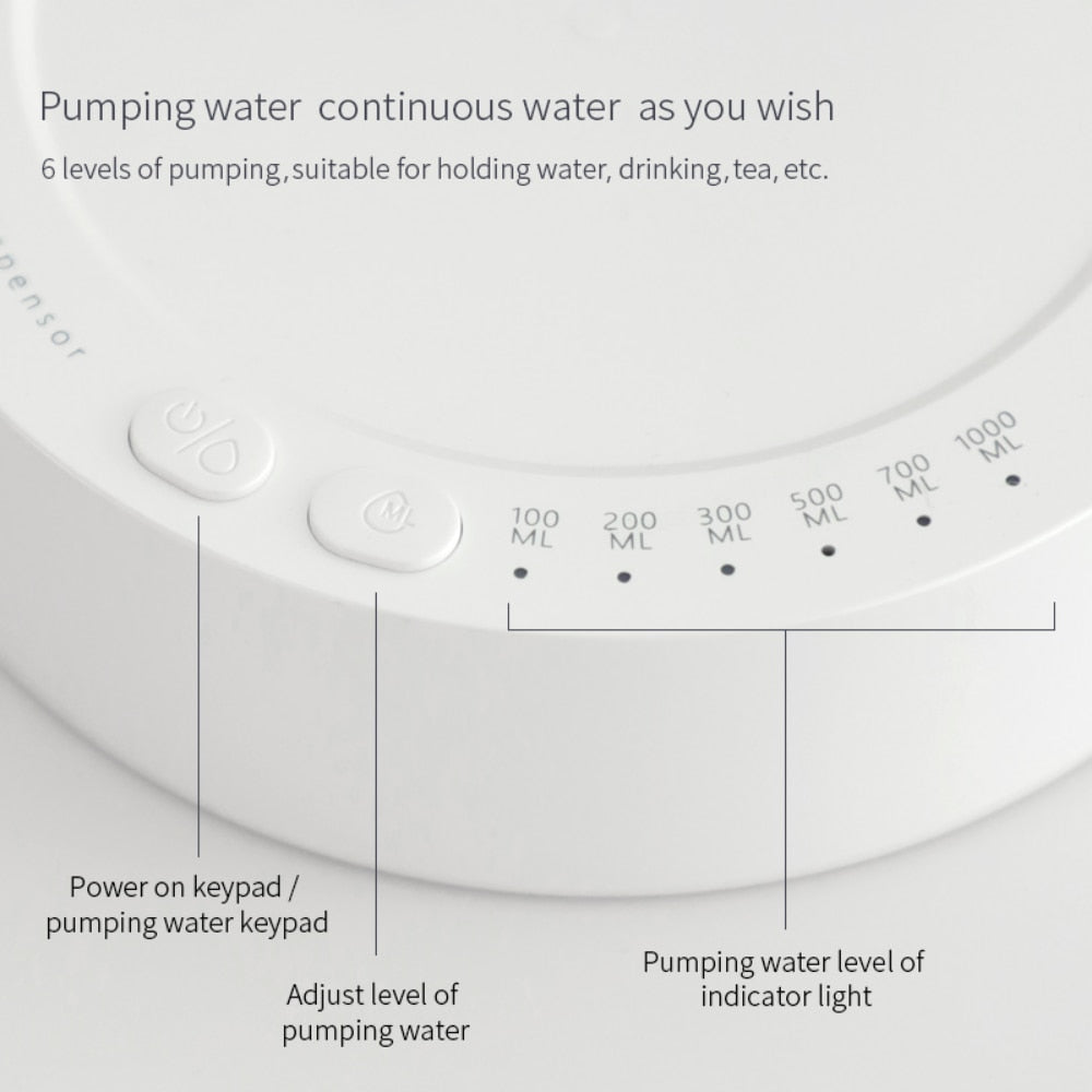 Maliben | Effortless Pump Electric Automatic Mini Water Dispenser