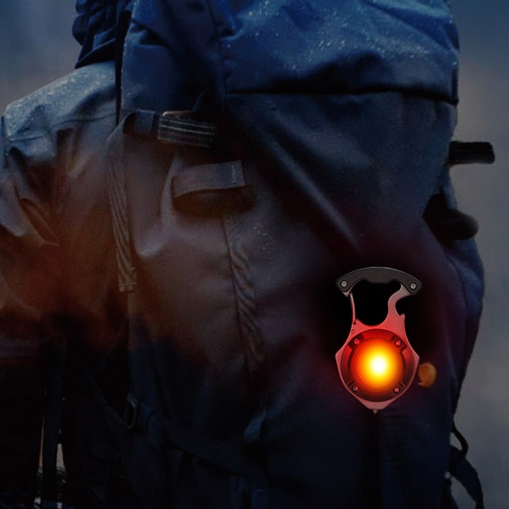 Maliben | 7in1 Pocket Lamp Survival Camping Keychain