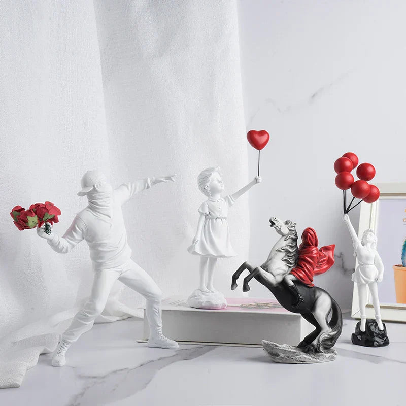 Maliben | Banksy Inspired Sculpture Collection