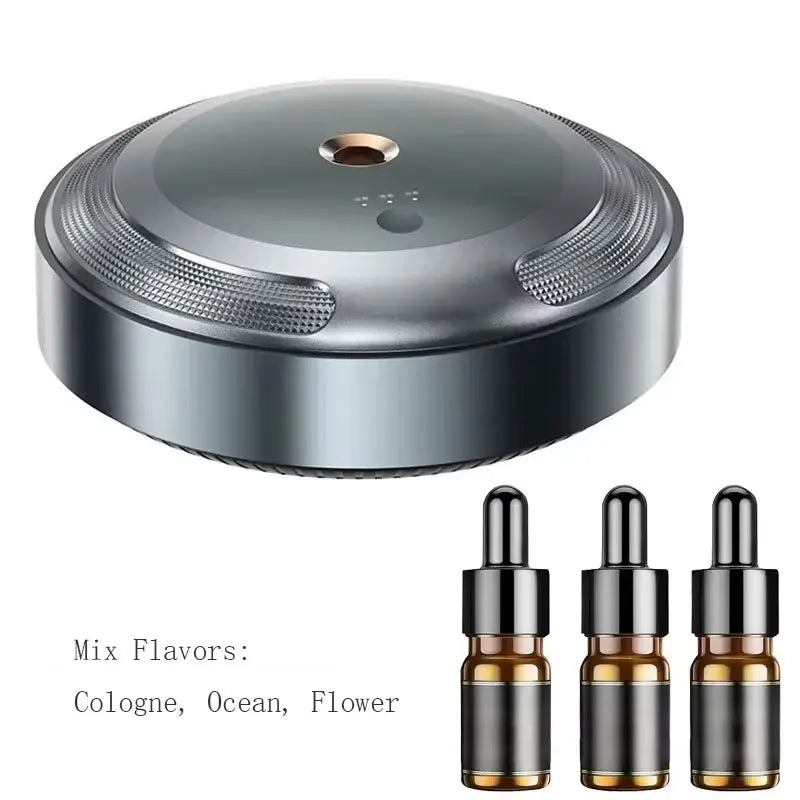 Maliben | Lunova Aroma Diffuser Set | Intelligent Aromatherapy Device With 3 Essential Oils | Usb Charging & Smart Mode