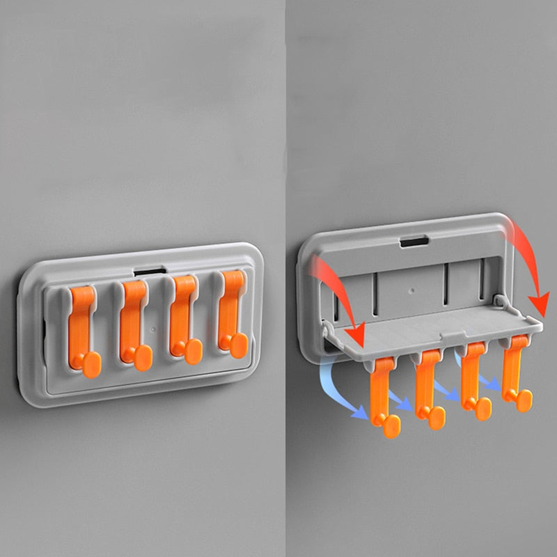 Maliben | Wall-Mounted Phone Holder Kitchen Organizer Rack