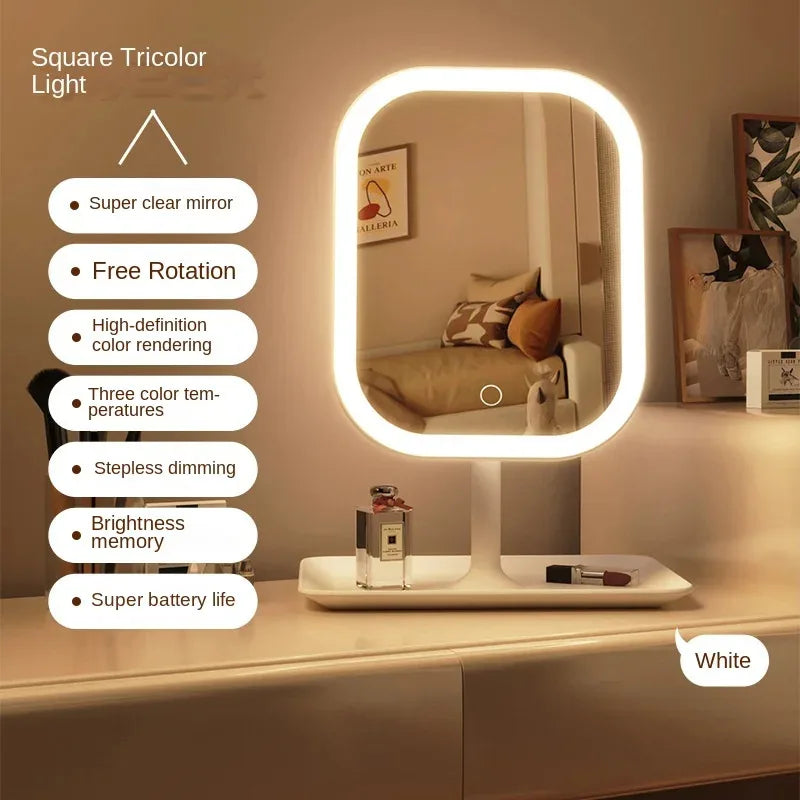 Maliben | Led Makeup Mirror Lumiéra | 3 Light Colors | Touch Control | Modern Design