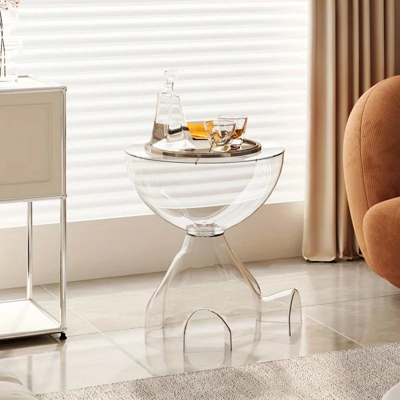 Maliben | Space-Saving Plastic Side Table