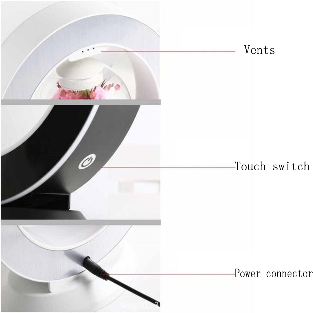Maliben | Magnetic Love Forever Levitating Flower Lamp