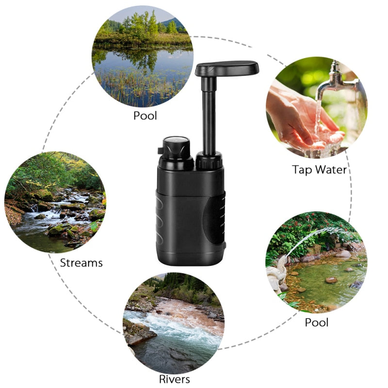 Maliben | Outdoor Water Filter Camping Survival Tool